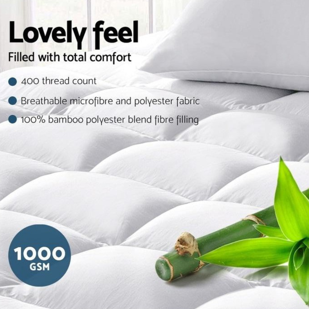 Bamboo Mattress Topper