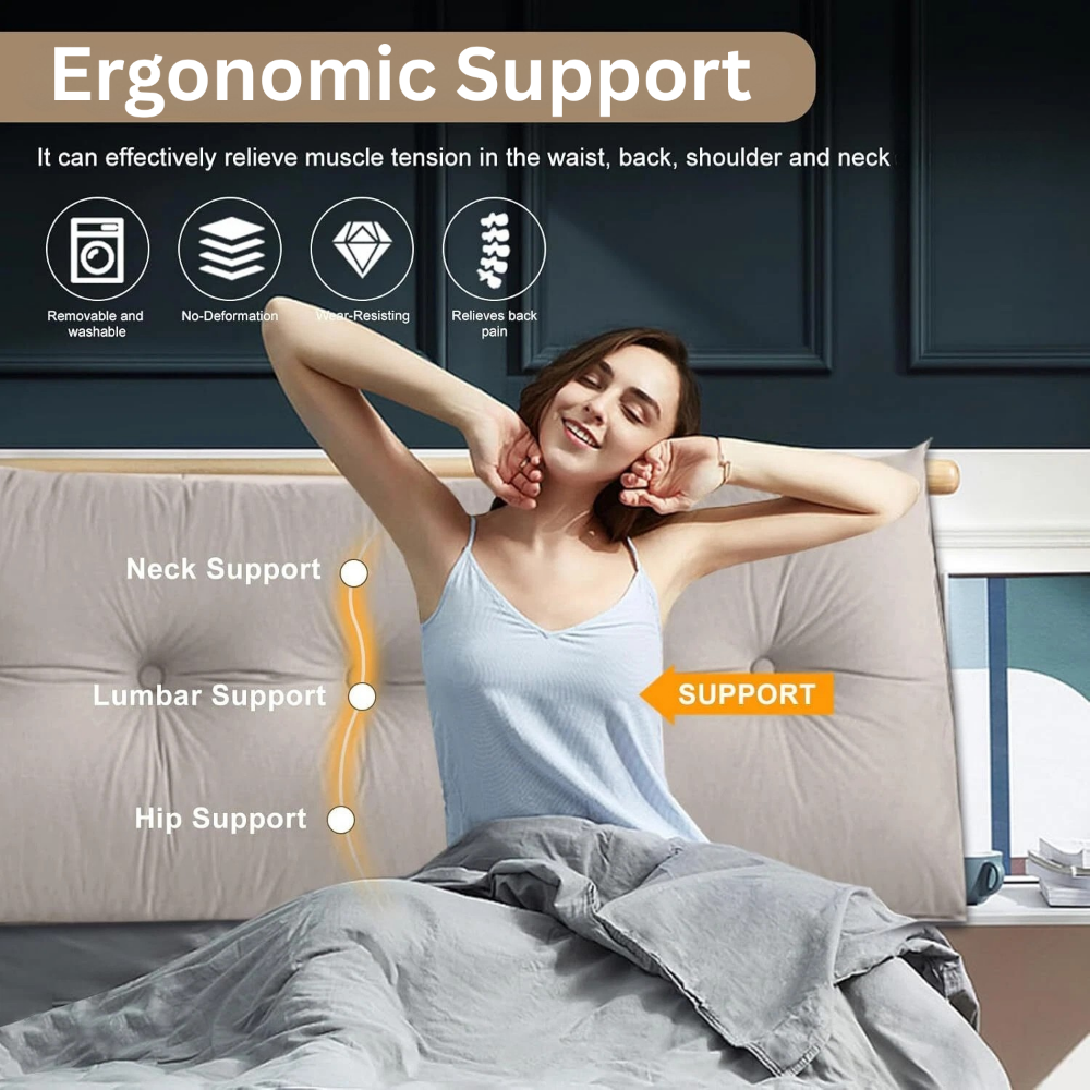 Triangle Bed Wedge Pillow