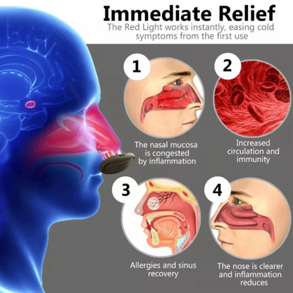 Red Light Nasal Therapy Device